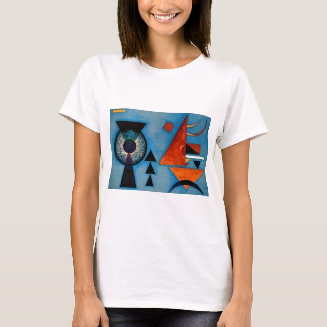 Kandinsky Soft Hard Abstract T-Shirt (Vorderseite)