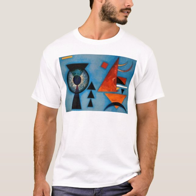 Kandinsky Soft Hard Abstract T-Shirt (Vorderseite)