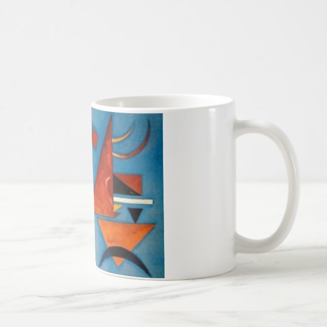 Kandinsky Soft Hard Abstract Tasse (Rechts)