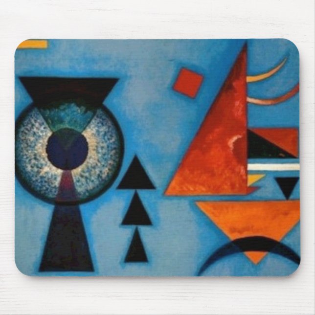 Kandinsky Soft Hard Abstrakt Mousepad (Vorne)