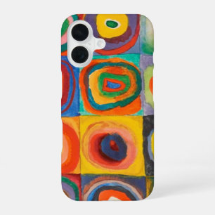 Kandinsky Squares Circles iPhone 16 Hülle