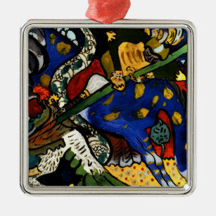 Kandinsky - St. George I Ornament Aus Metall