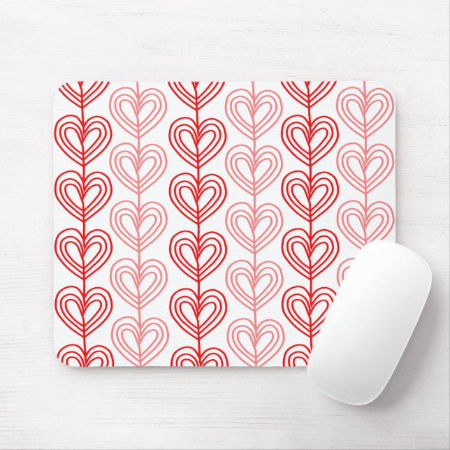 Kandinsky Stagased Valentine Mousepad (Mit Mouse)