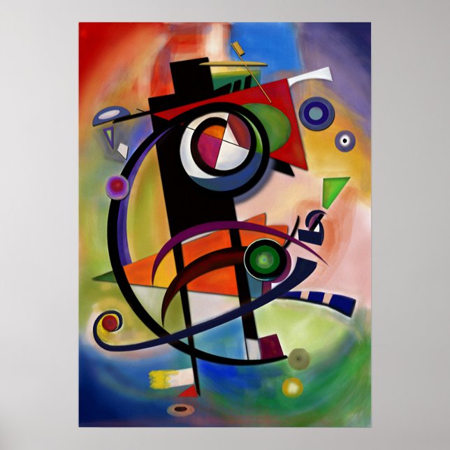 Kandinsky-Stil Poster (Vorne)