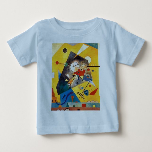 Kandinsky Stille Harmonie Abstrakte Kunst Baby T-shirt (Vorderseite)
