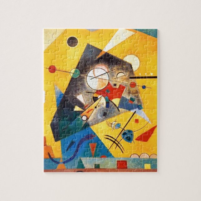 Kandinsky Stille Harmonie Abstrakte Kunst Puzzle (Vertikal)