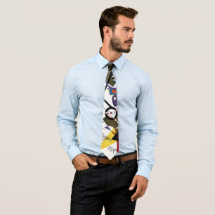 Kandinsky, Sur Blanc 1923 Krawatte