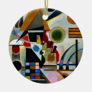 Kandinsky - Swinging Keramik Ornament