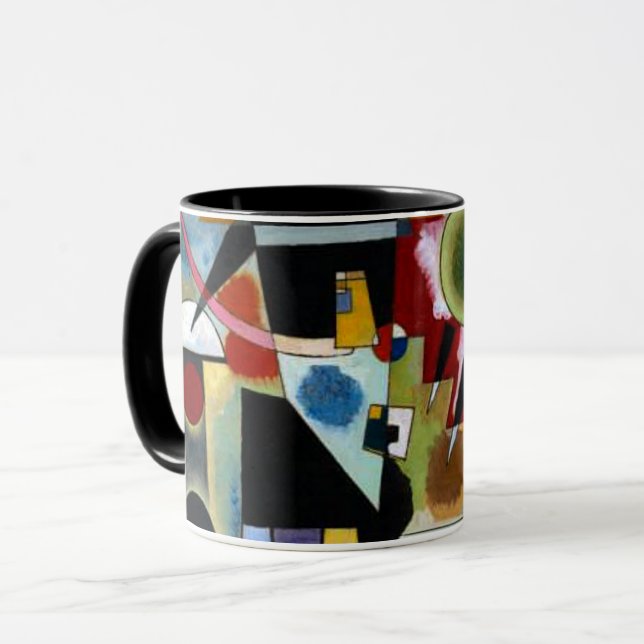 Kandinsky - Swinging Tasse (Vorderseite Links)