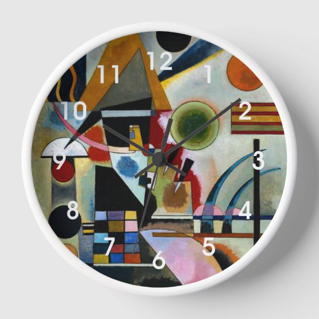Kandinsky - Swinging Uhr (Vorderseite)