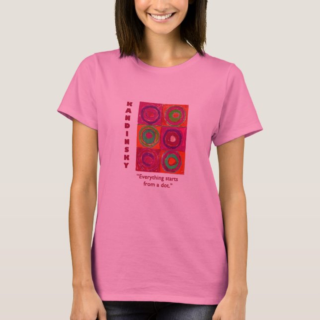 Kandinsky T-Shirt (Vorderseite)