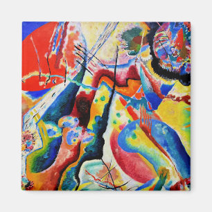 Kandinsky - Tableau a la Tache Rouge Magnet