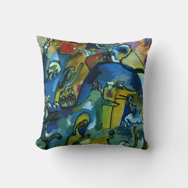 Kandinsky - Tag der Heiligen II Kissen (Vorderseite)