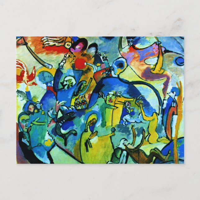 Kandinsky - Tag der Heiligen Postkarte (Vorderseite)
