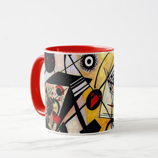 Kandinsky - Tasse der durchgehenden Linie (Vorderseite Links)