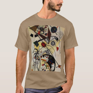 Kandinsky Transverse ungebrochene Line Pebble T-Shirt