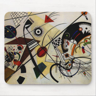 Kandinsky Transverse ungebrochene Linie Mousepad