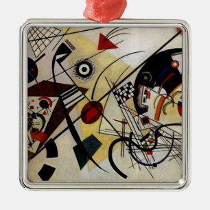 Kandinsky Transverse ungebrochene Linie Ornament Aus Metall