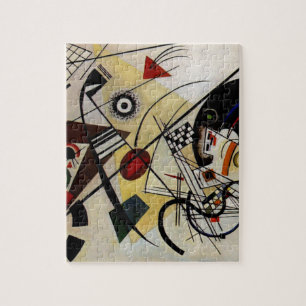 Kandinsky Transverse ungebrochene Linie Puzzle