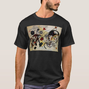 Kandinsky Transverse ungebrochene Linie T-Shirt