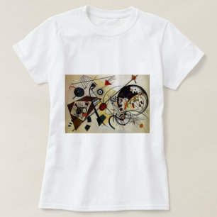 Kandinsky Transverse ungebrochene Linie T-Shirt