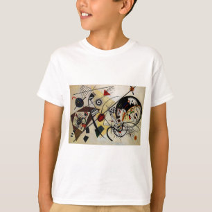 Kandinsky Transverse ungebrochene Linie T-Shirt