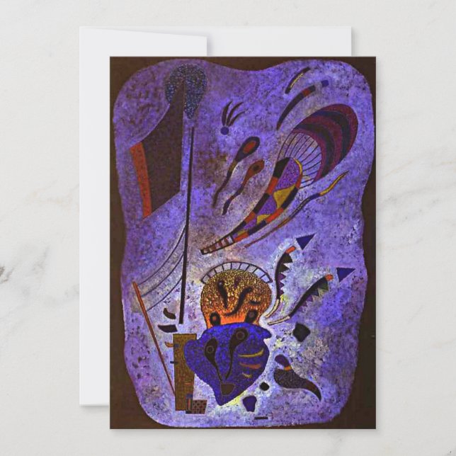 Kandinsky - Twilight Postcard Karte (Vorderseite)