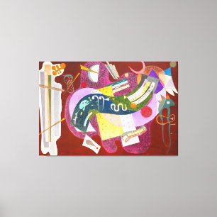 KANDINSKY - VARIEGIERTER SCHWARZ (Noir bigarré) - Leinwanddruck