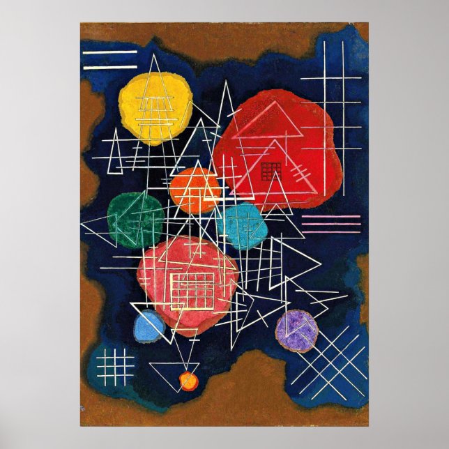 Kandinsky - Veiled Glow Poster (Vorne)