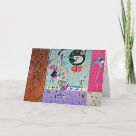 Kandinsky - Verschiedene Teile Karte