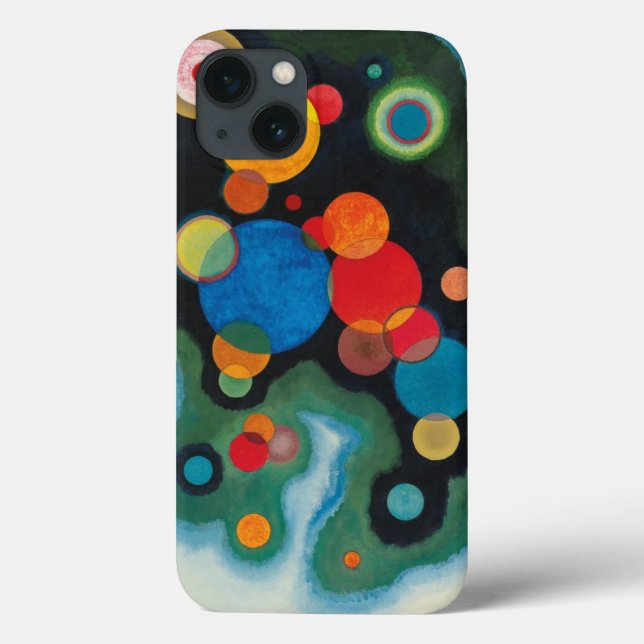 Kandinsky vertieft Impulse Abstraktes Öl auf Leinw Case-Mate iPhone Hülle (Rückseite)