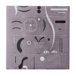 Kandinsky - vier Teile, Fliese