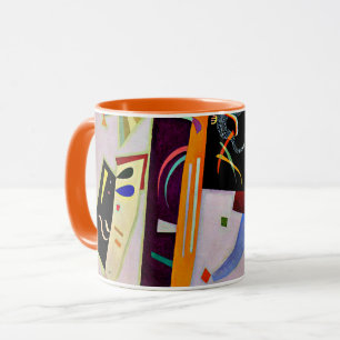 Kandinsky - Violet-Orange, beliebte Kunstwerke, Tasse