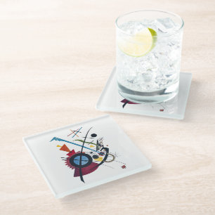 Kandinsky Violett Bauhaus Untersetzer