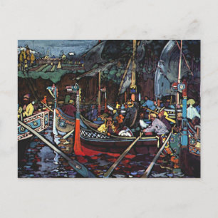 Kandinsky - Volga Song Postkarte