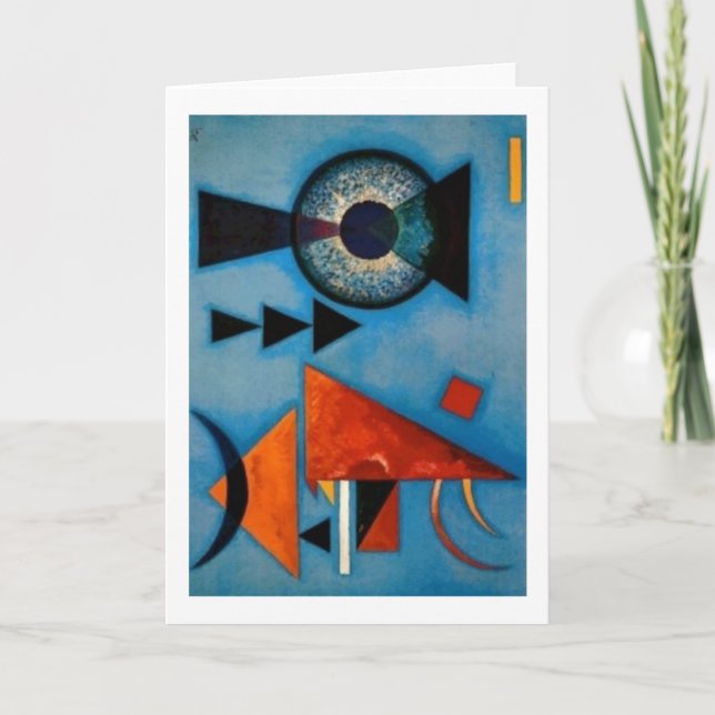 Kandinsky weich stark abstrakt karte (Vorderseite)