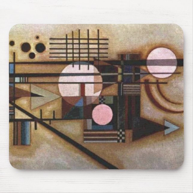 Kandinsky Weichbau Mousepad (Vorne)