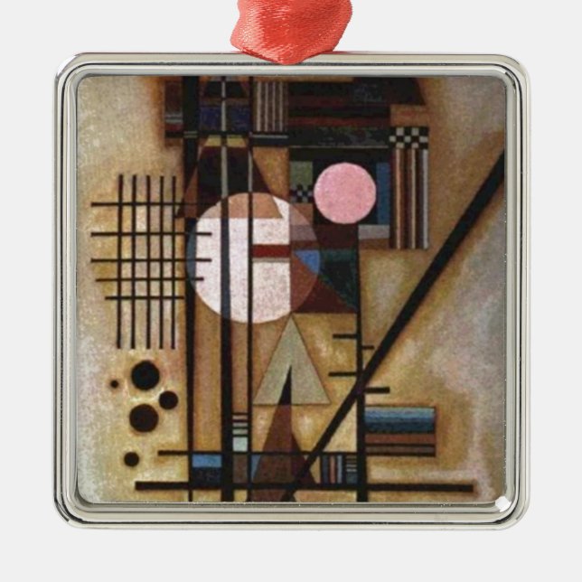 Kandinsky Weichbau Ornament Aus Metall (Vorne)