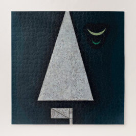 Kandinsky - Weiße Scharfe Puzzle