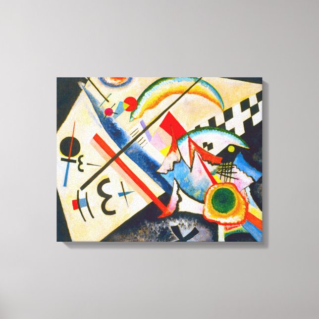 Kandinsky White Cross Leinwanddruck (Vorderseite)