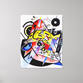 KANDINSKY - WHITE DOT - 1923 - Bauhaus - Leinwanddruck