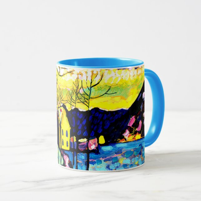 Kandinsky - Winter Landscape Tasse (VorderseiteRechts)