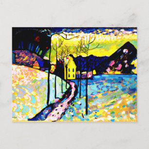 Kandinsky - Winterlandschaft Postkarte