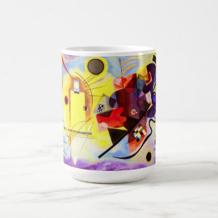 Kandinsky Yellow Blue Tasse