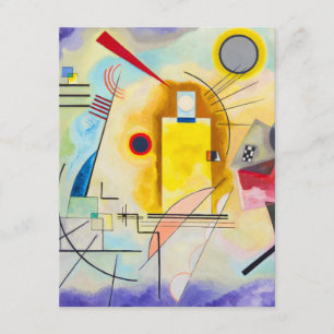Kandinsky Yellow-Red-Blue Begleitkarte