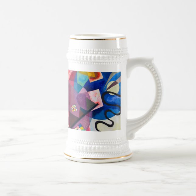 Kandinsky Yellow-Red-Blue Bierglas (Rechts)