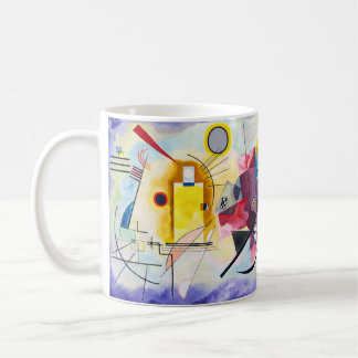 Kandinsky – Yellow–Red–Blue - Custom Tex Kaffeetasse