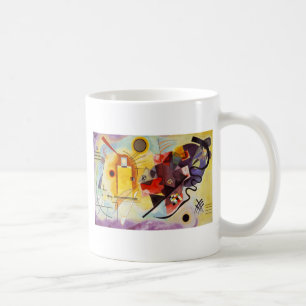 Kandinsky Yellow Red Blue Kaffeetasse