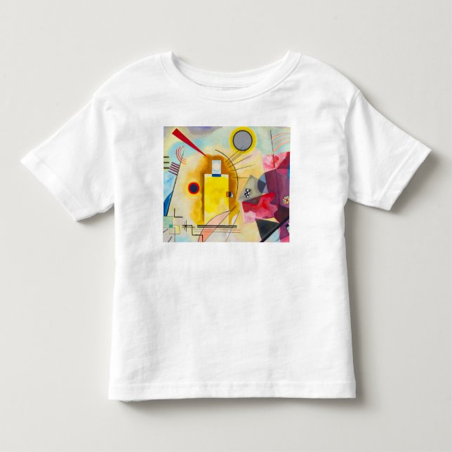 Kandinsky Yellow-Red-Blue Kleinkind T-shirt (Vorderseite)