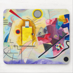 Kandinsky Yellow-Red-Blue Mousepad